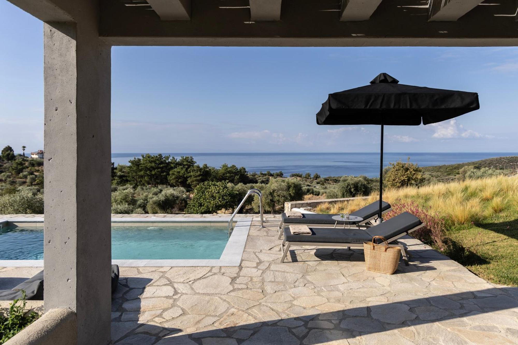 Fari Stone Villas Skála Marión Exterior foto