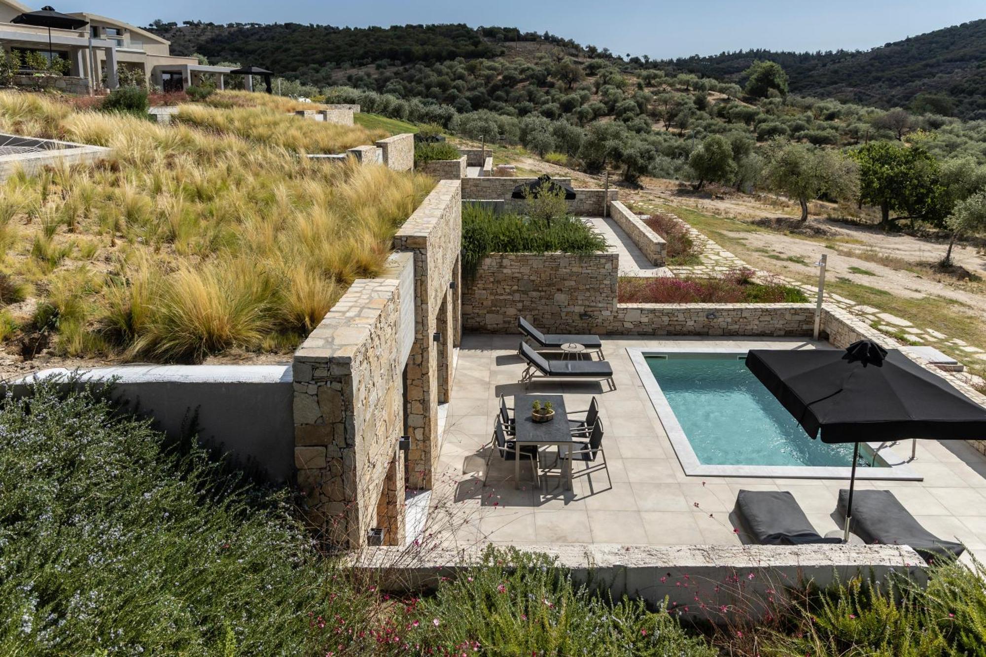 Fari Stone Villas Skála Marión Exterior foto