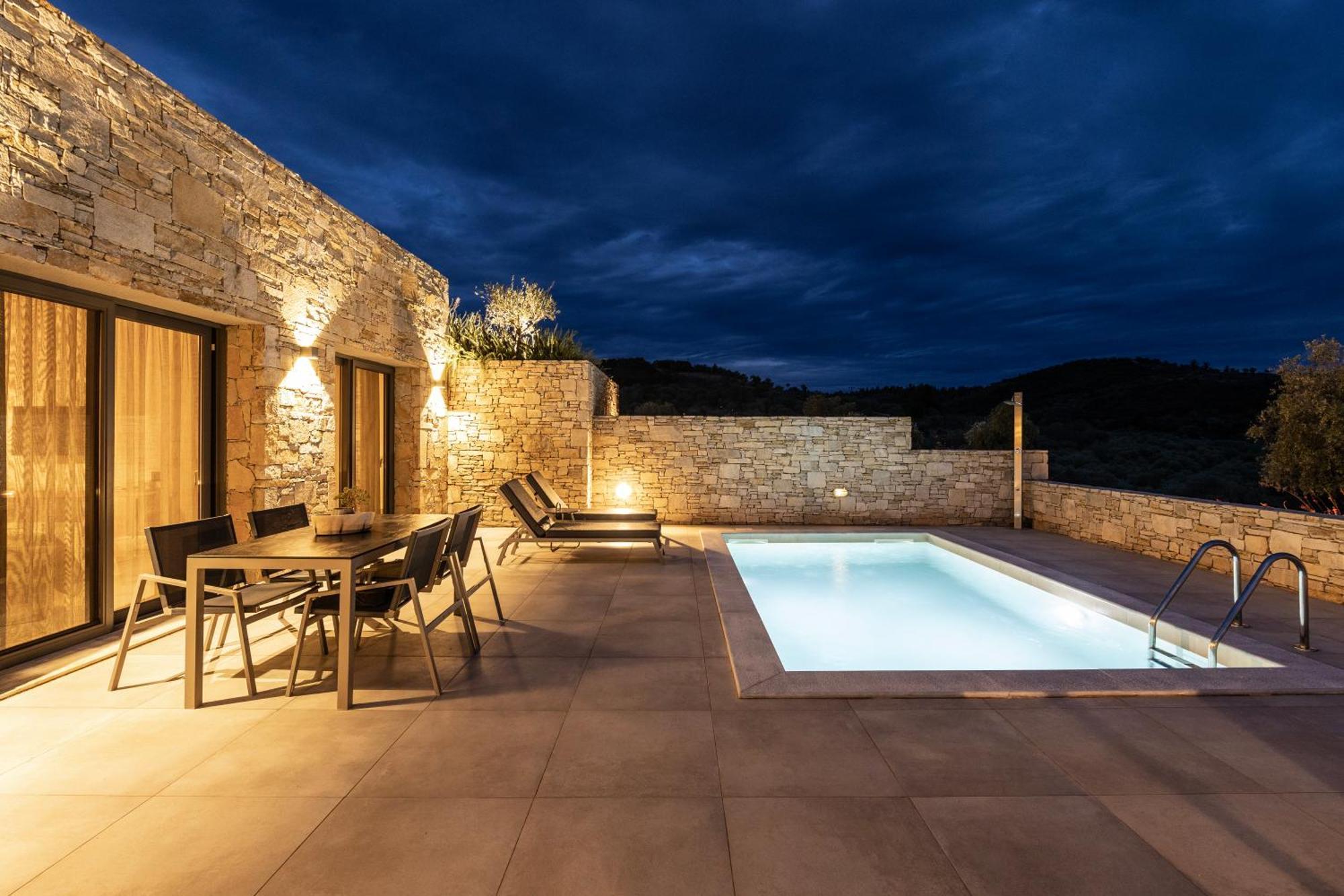 Fari Stone Villas Skála Marión Exterior foto