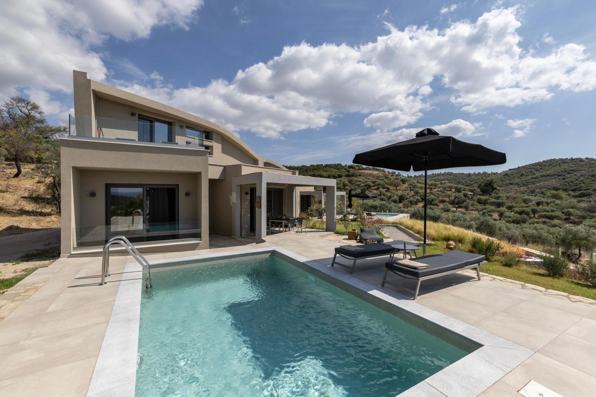 Fari Stone Villas Skála Marión Exterior foto