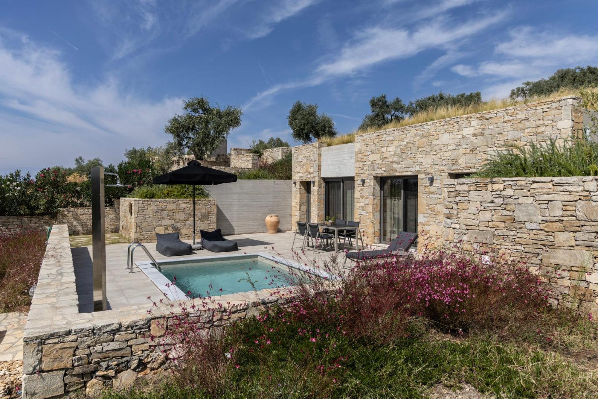 Fari Stone Villas Skála Marión Exterior foto