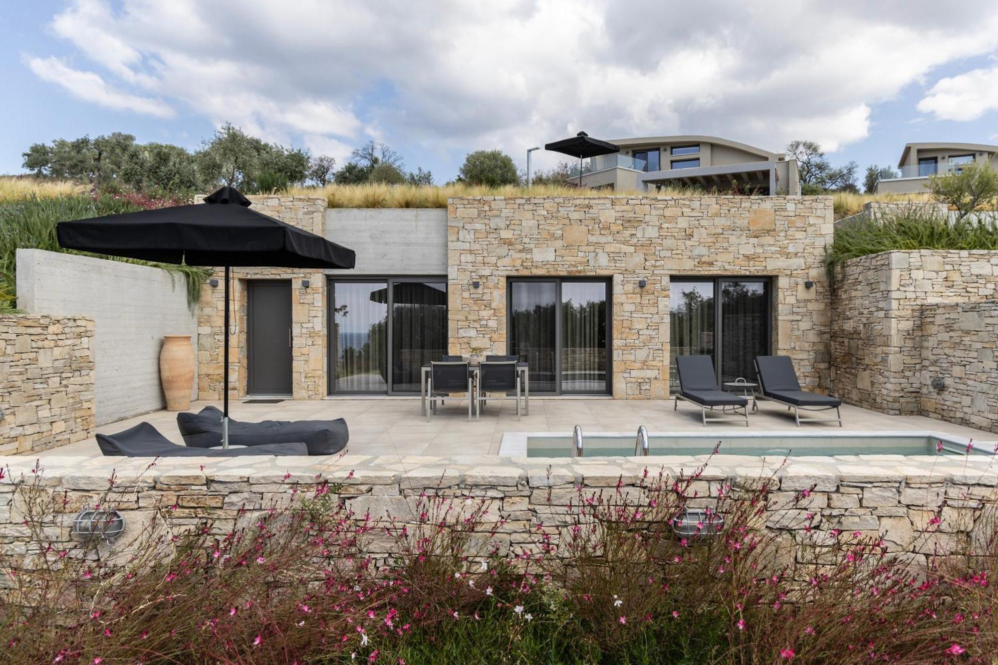 Fari Stone Villas Skála Marión Exterior foto