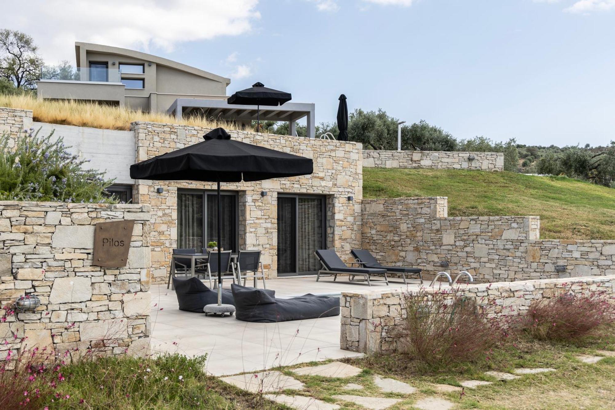 Fari Stone Villas Skála Marión Exterior foto