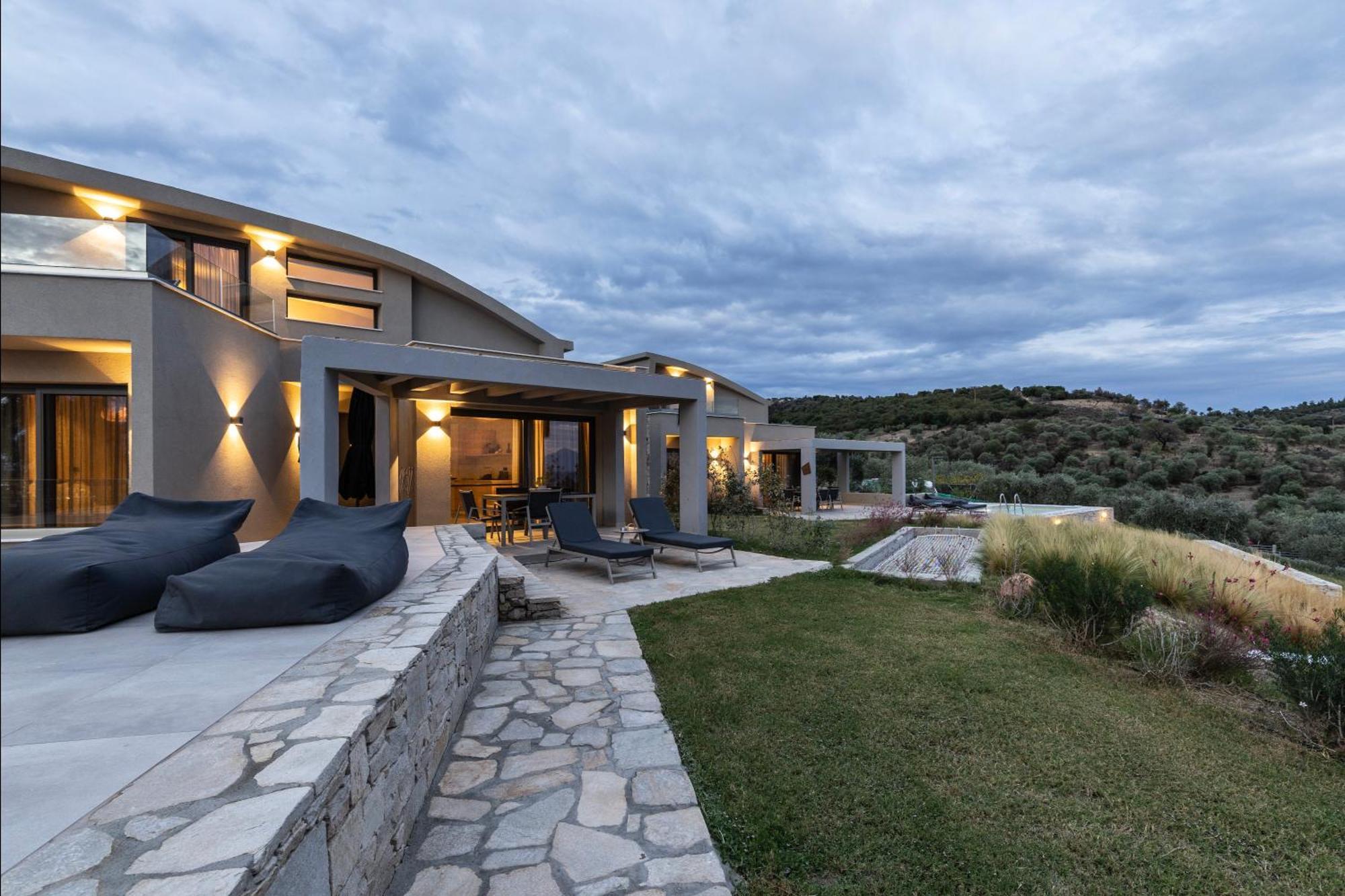 Fari Stone Villas Skála Marión Exterior foto