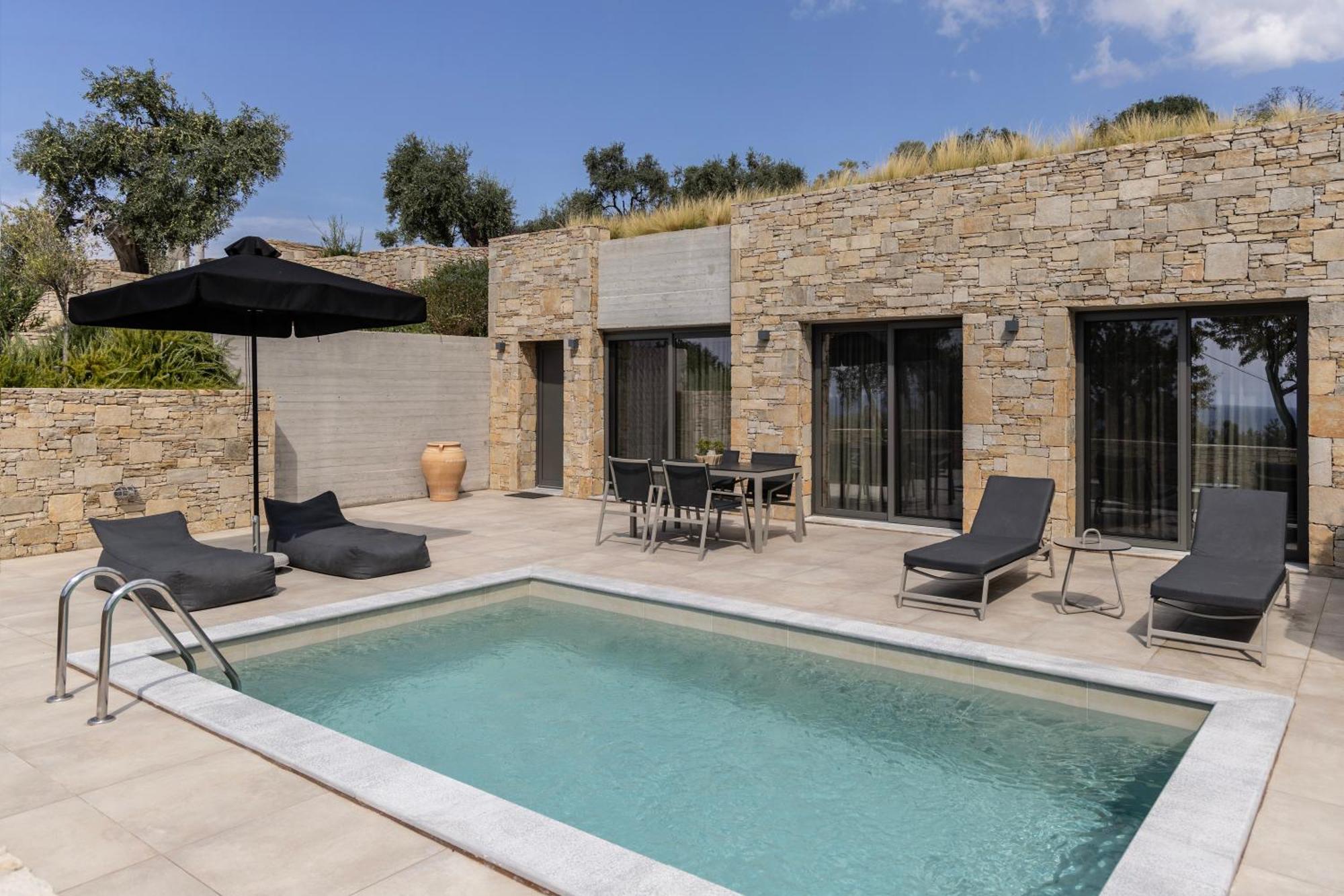 Fari Stone Villas Skála Marión Exterior foto
