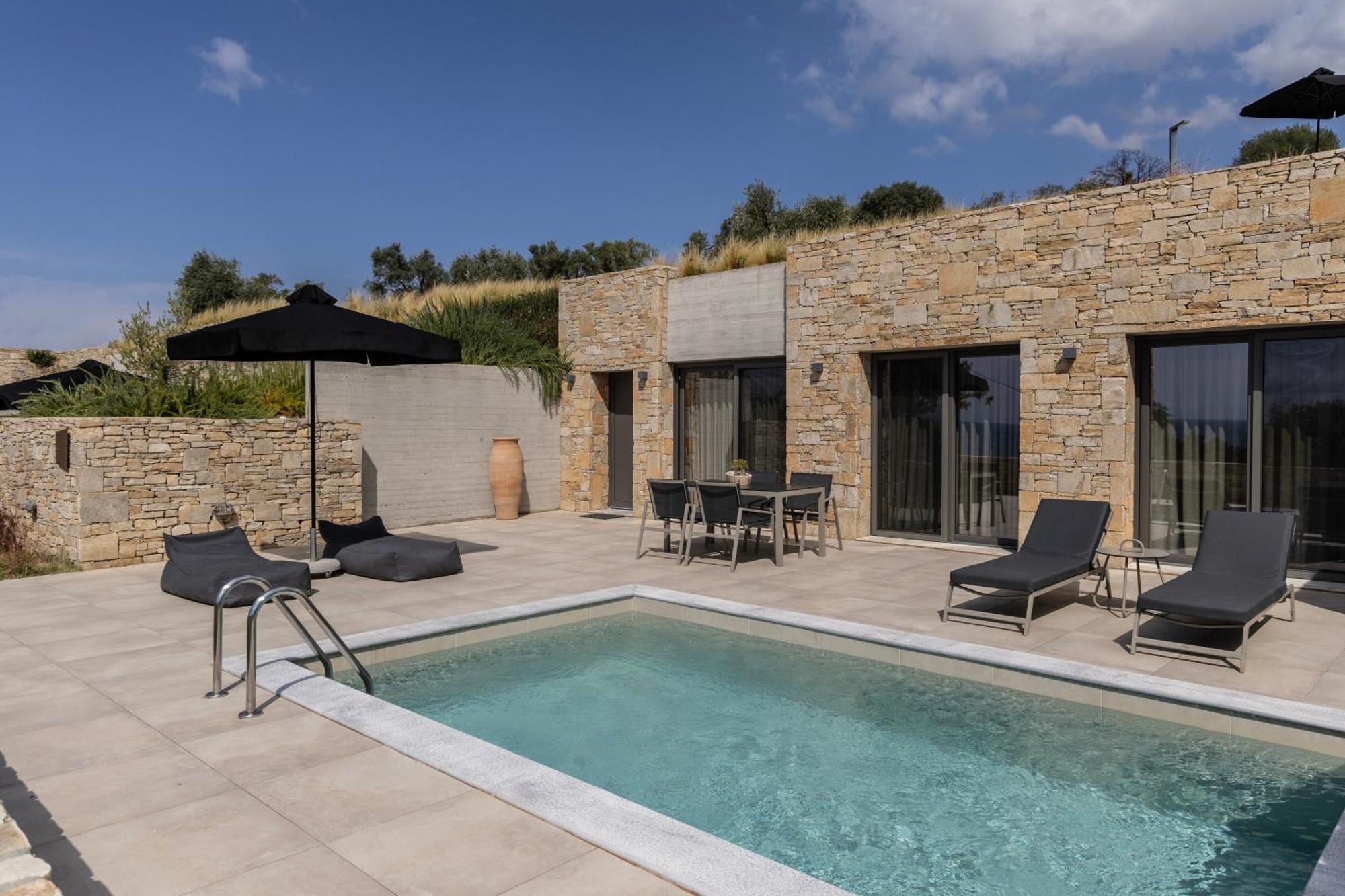 Fari Stone Villas Skála Marión Exterior foto