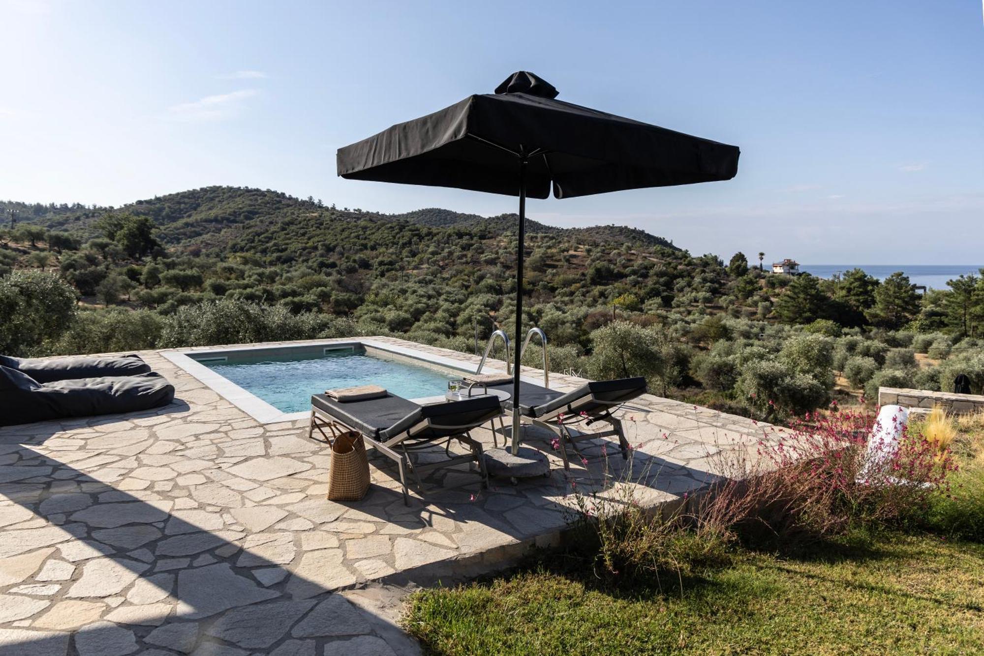 Fari Stone Villas Skála Marión Exterior foto
