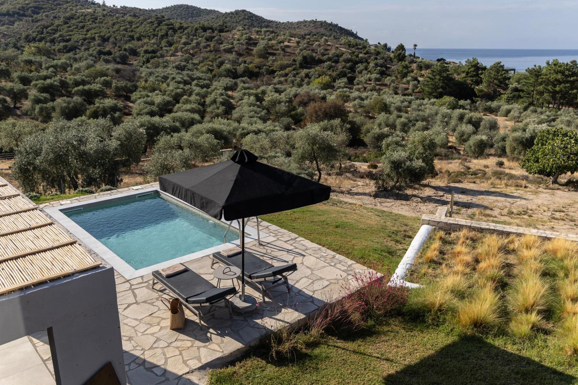Fari Stone Villas Skála Marión Exterior foto