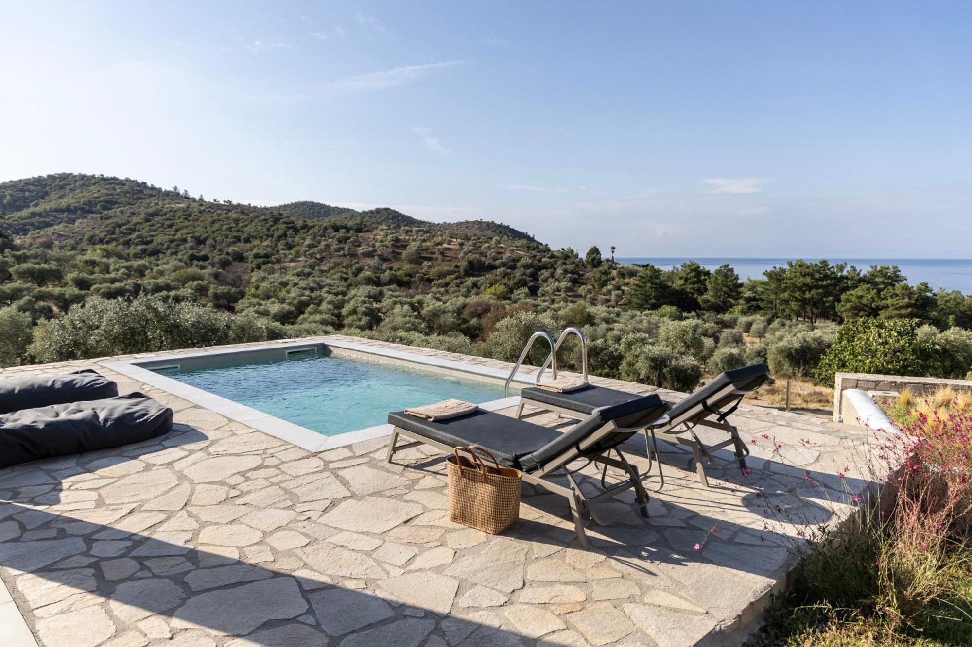 Fari Stone Villas Skála Marión Exterior foto