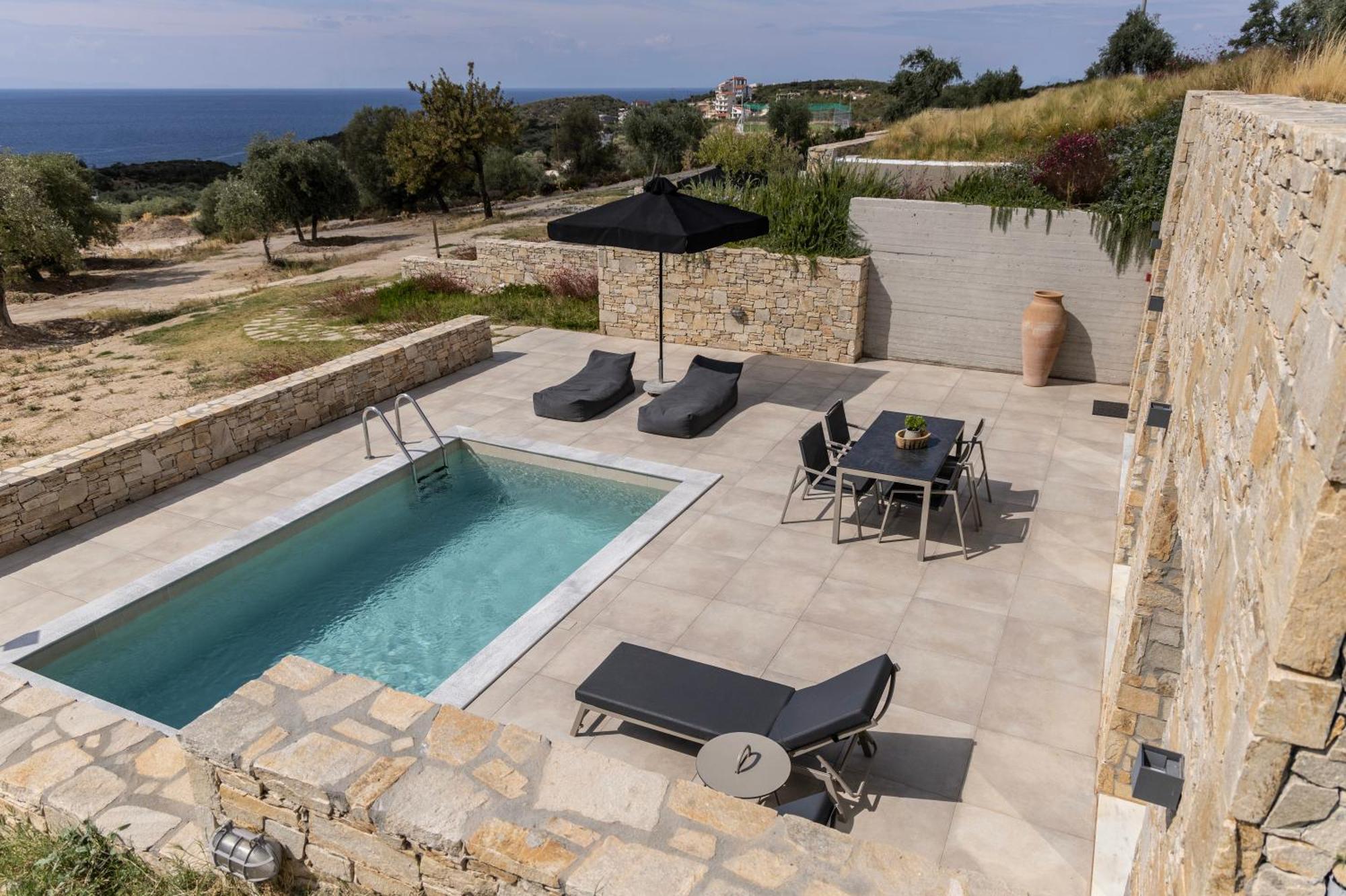 Fari Stone Villas Skála Marión Exterior foto