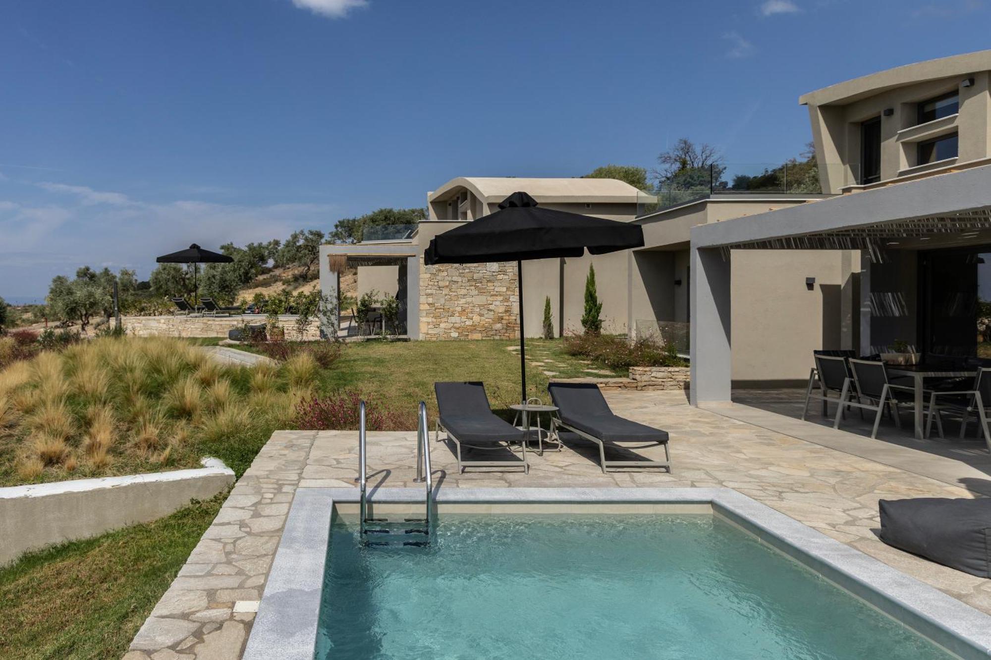 Fari Stone Villas Skála Marión Exterior foto
