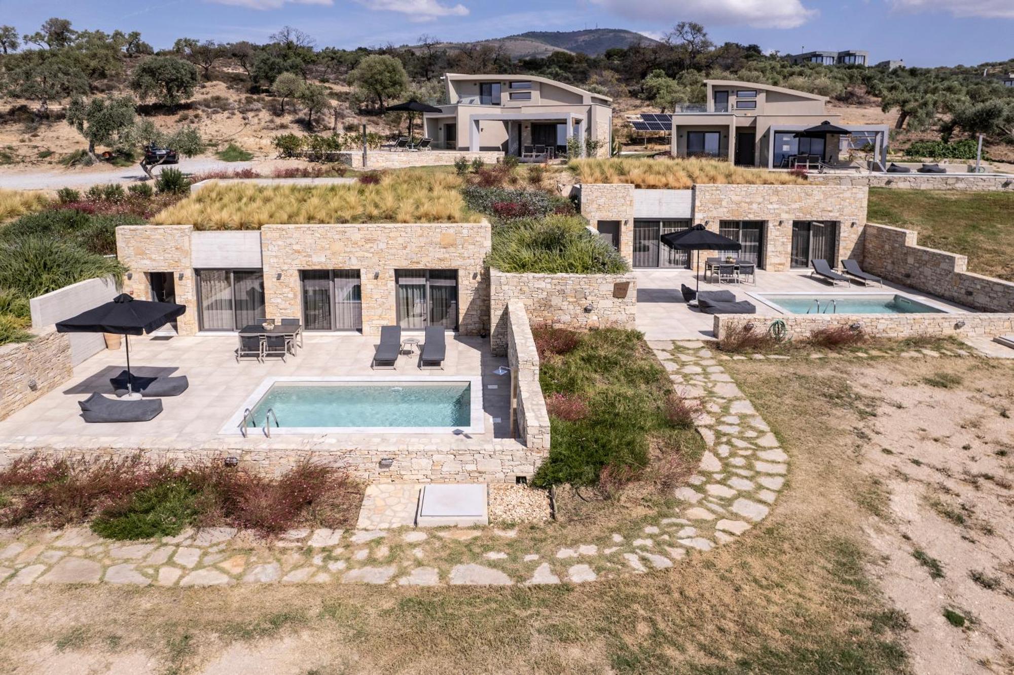Fari Stone Villas Skála Marión Exterior foto