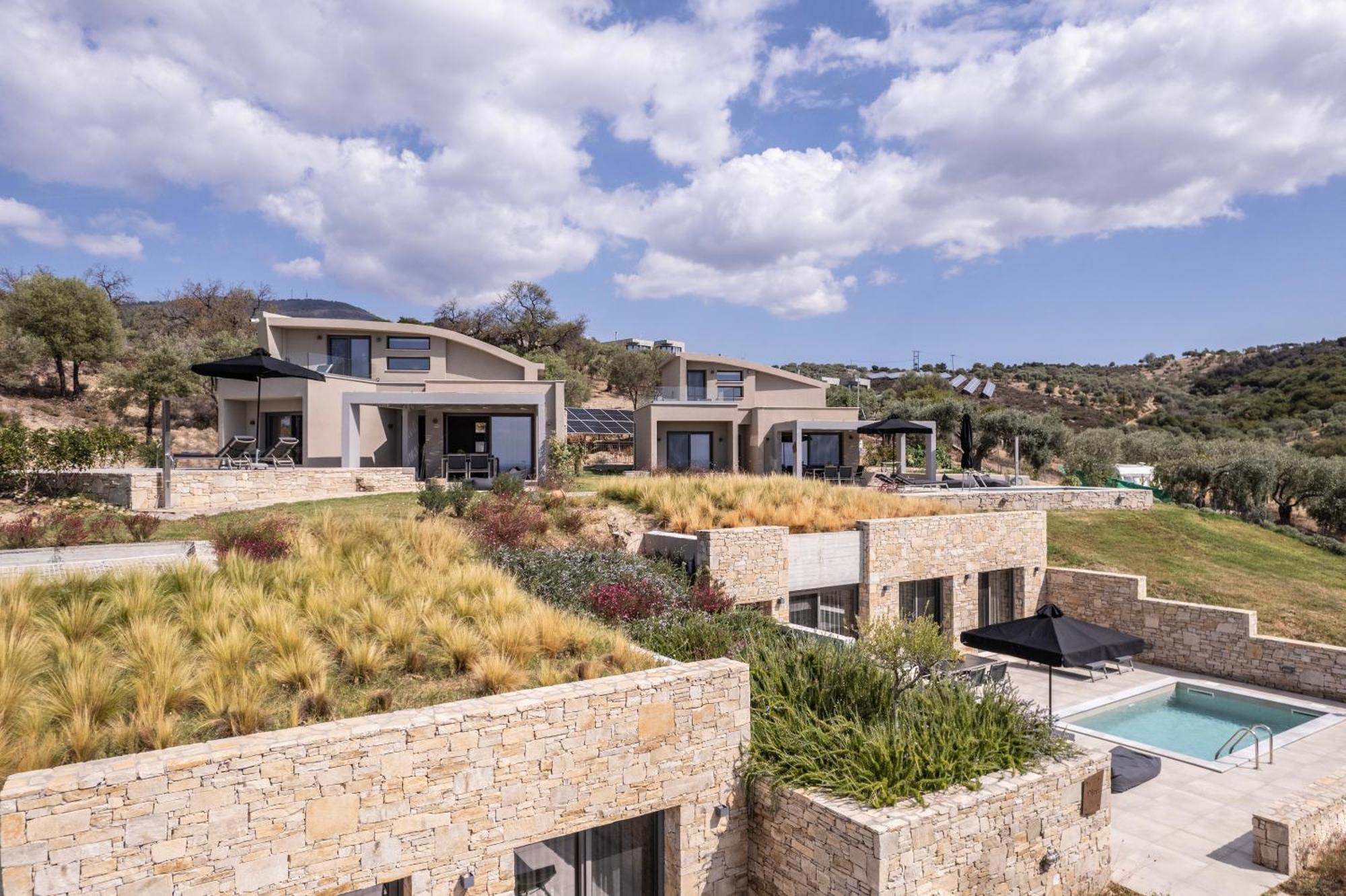 Fari Stone Villas Skála Marión Exterior foto